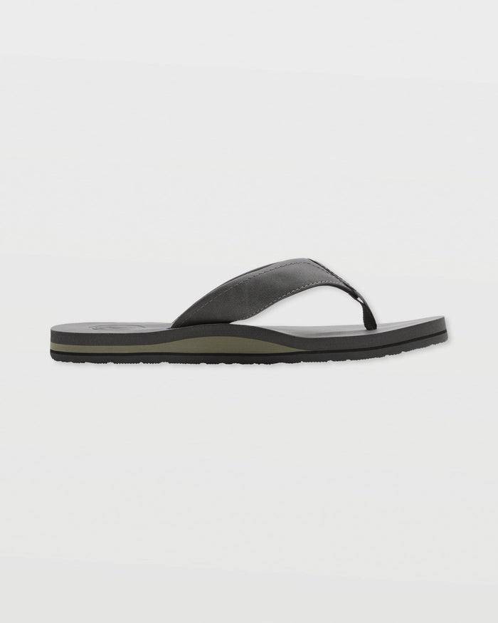 Men's Victor Sandals LX Sandals-Grey Vintage-Volcom