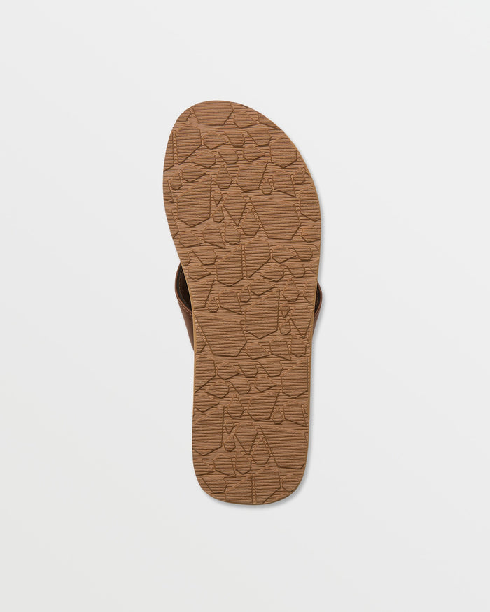 Men's Victor Sandals LX Sandals-Brown-Volcom