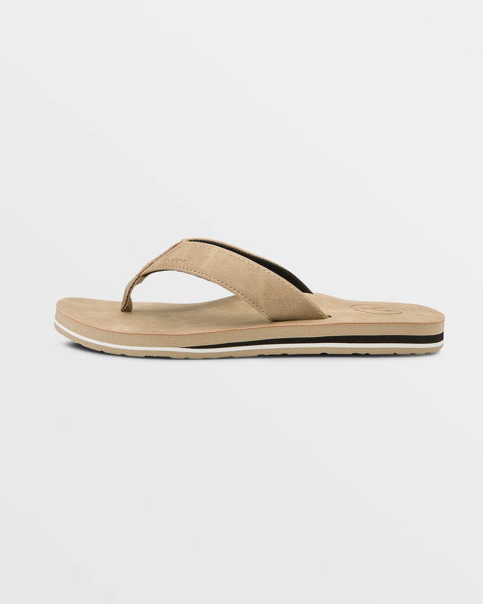 Men's Victor Sandals LX Sandals-Tan-Volcom