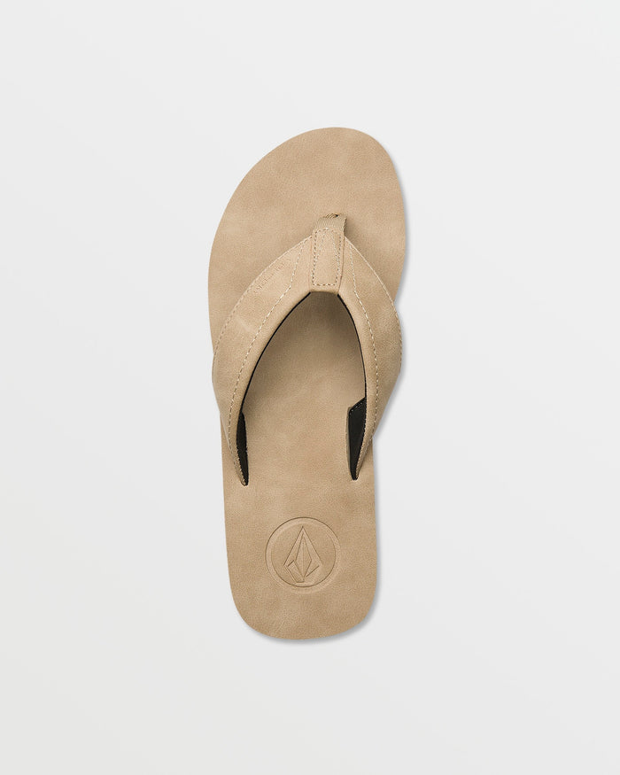 Men's Victor Sandals LX Sandals-Tan-Volcom