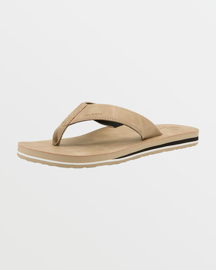 Men's Victor Sandals LX Sandals-Tan-Volcom