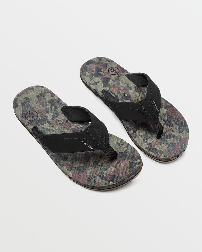 Men's Victor Sandals-Dark Camo-Volcom