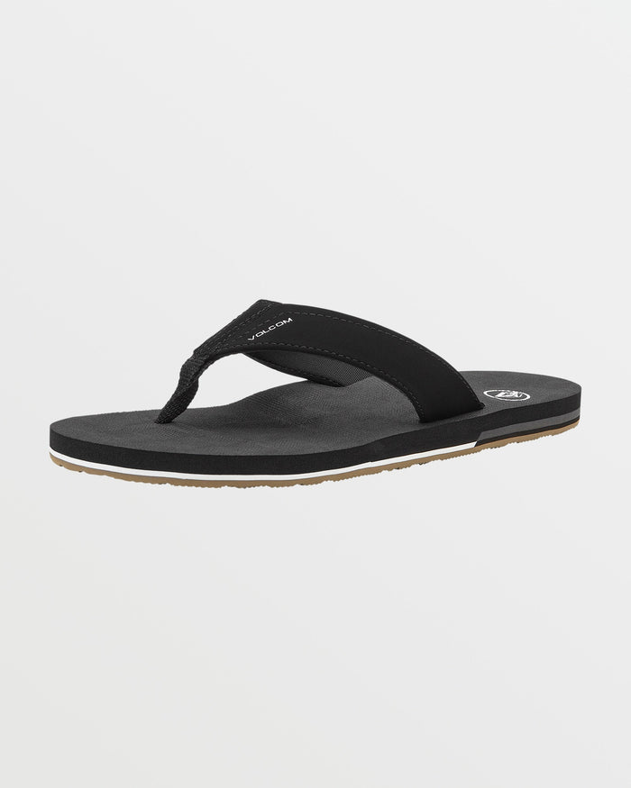 Men's Victor Sandals-Black-Volcom