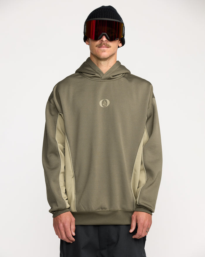 Men's Vital Hydro Pullover-Military-Volcom