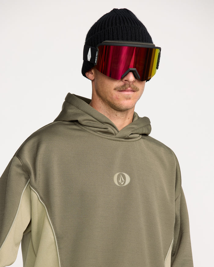 Men's Vital Hydro Pullover-Military-Volcom