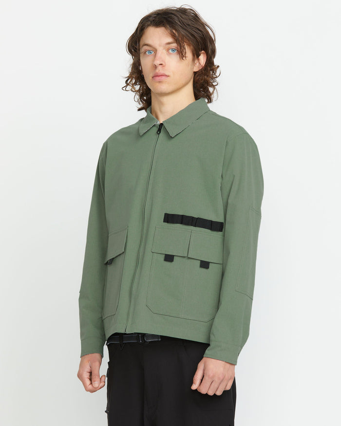Volcom Japan Men's Sense Jacket-Light Olive-Volcom