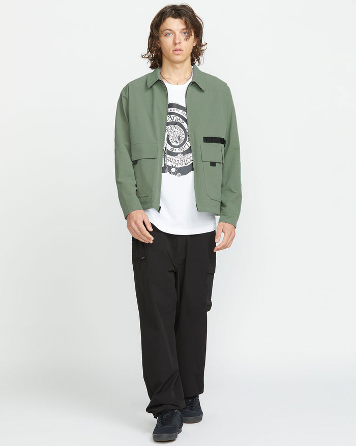 Volcom Japan Men's Sense Jacket-Light Olive-Volcom