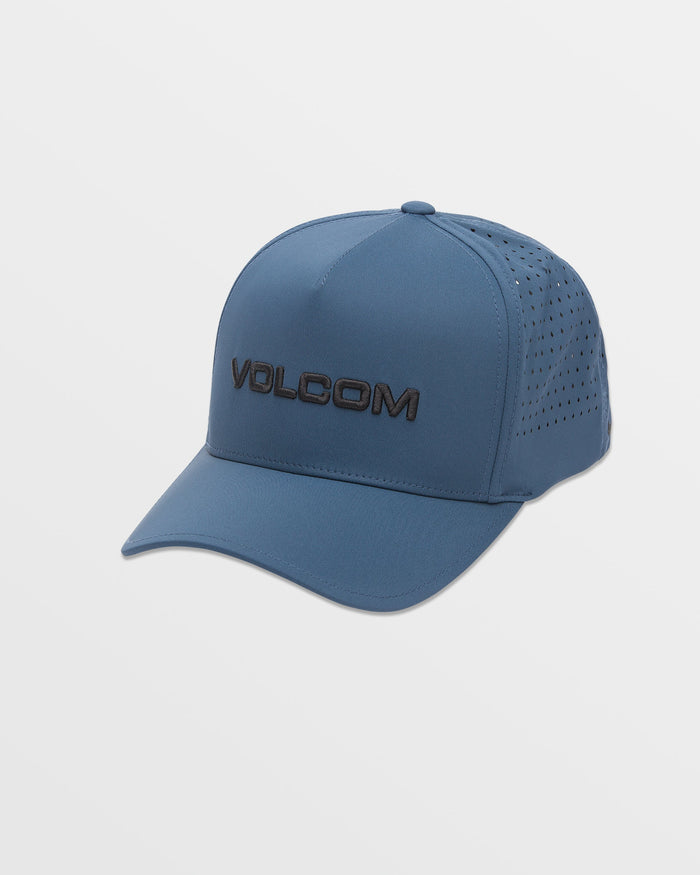 Men's Volcom Vent Delta Adjustable Hat-Deep Blue-Volcom