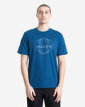 Men's Walker Short Sleeve Tee-Cosmic Blue-Volcom