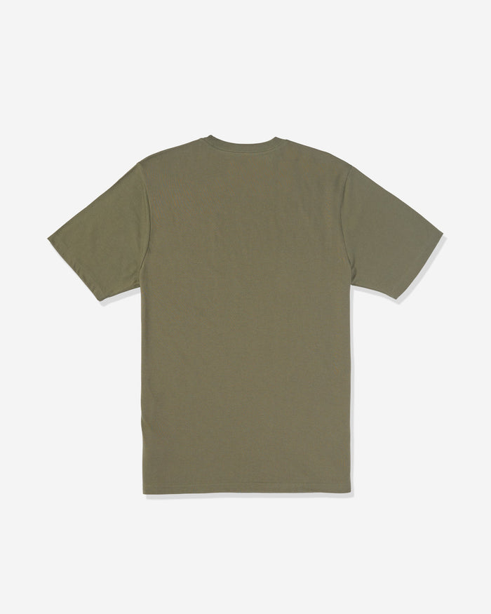 Volcom Men's Walker Short Sleeve Tee Dark Olive