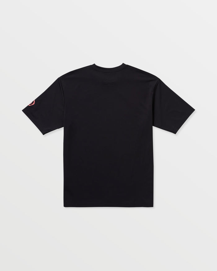 Men's Wavvyyy Surf Short Sleeve Rashguard--Volcom