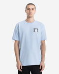 Men's Wavy Train Short Sleeve Tee-Pastel Blue-Volcom