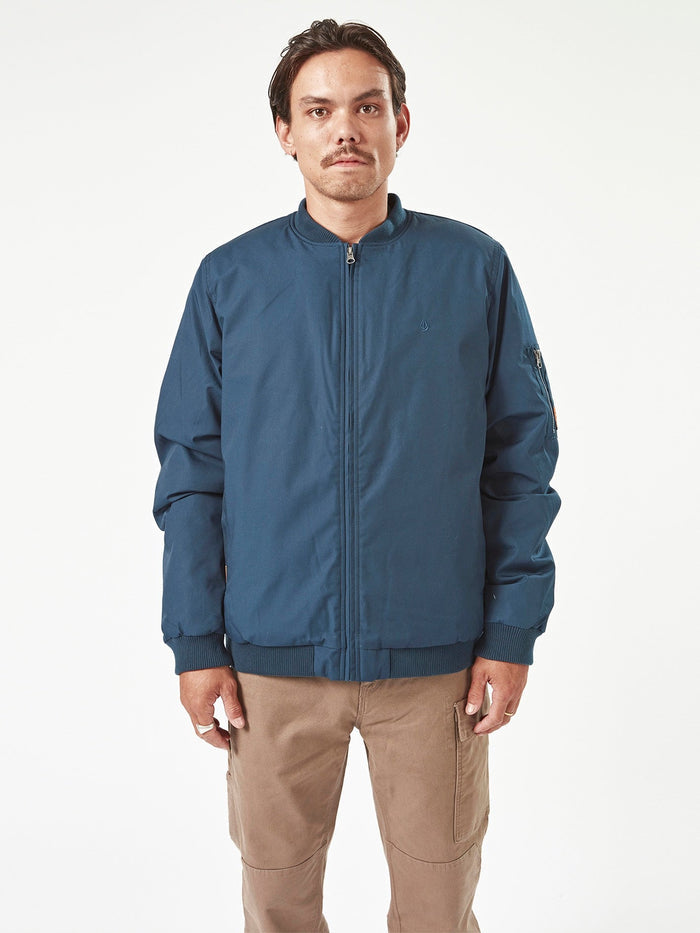 Men's Volcom Workwear Jacket-Navy-Volcom