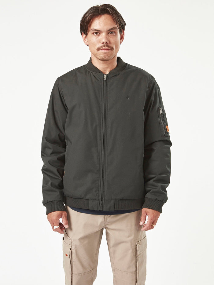 Men's Volcom Workwear Jacket-Black-Volcom