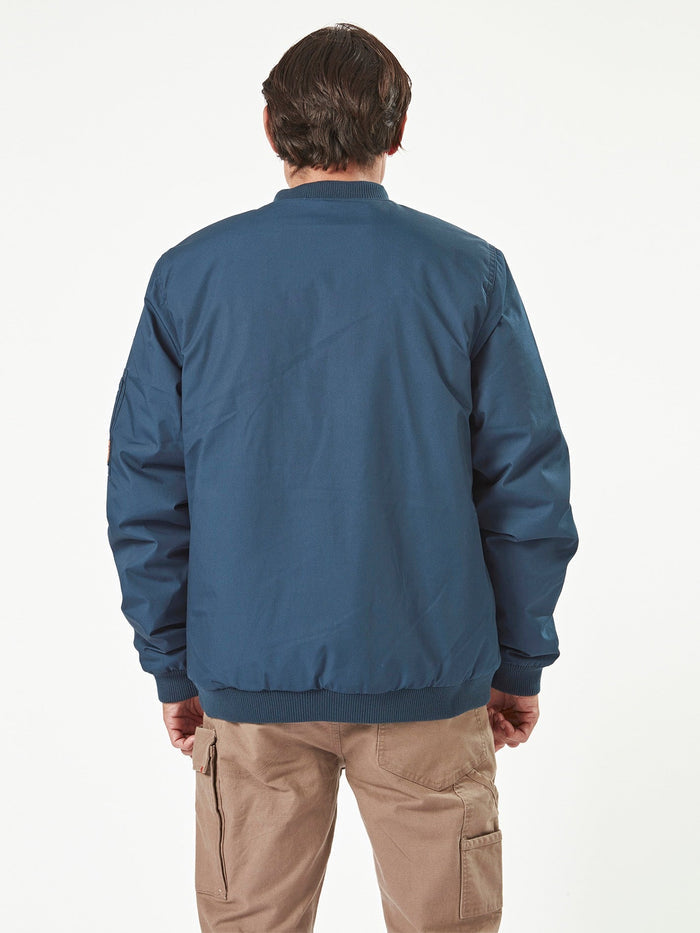 Men's Volcom Workwear Jacket-Navy-Volcom
