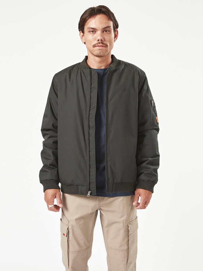 Men's Volcom Workwear Jacket-Black-Volcom