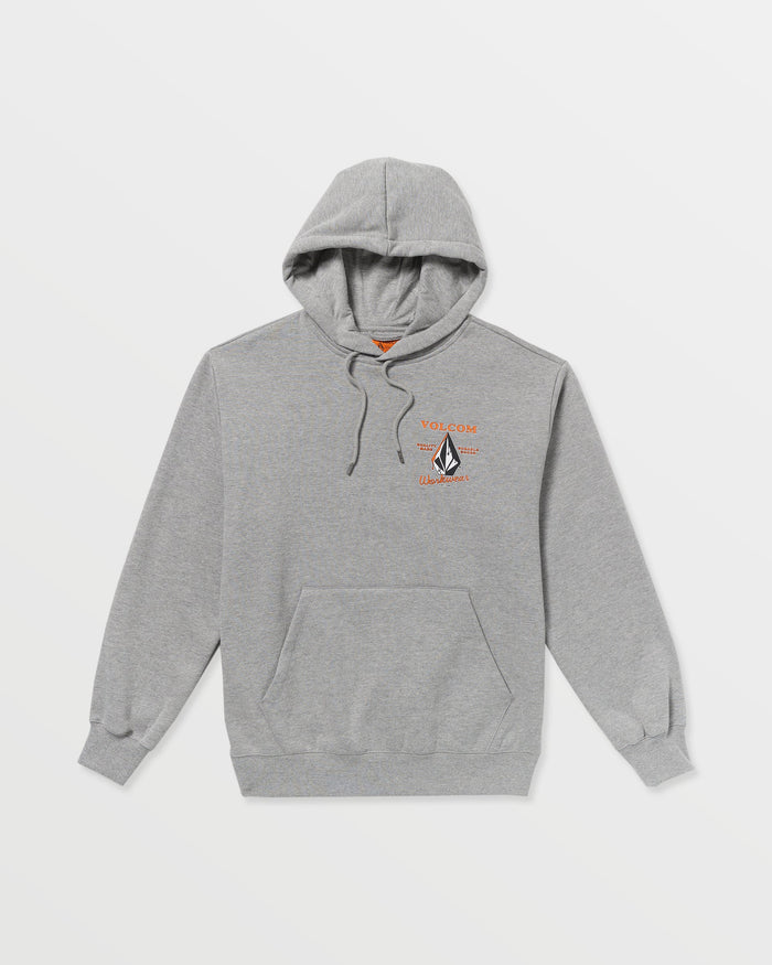 Men's Workwear Pullover-Heather Grey-Volcom