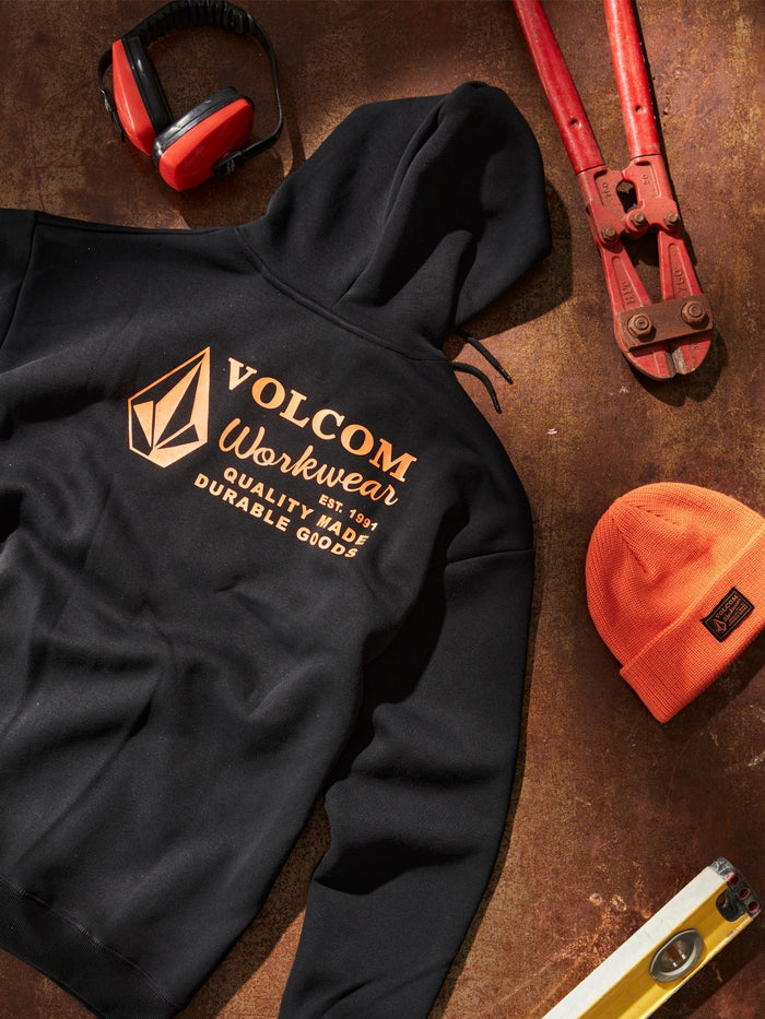 Men's Volcom Workwear Pullover Hoodie--Volcom