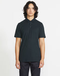 Men's Wowzer Polo Short Sleeve Shirt-Black-Volcom