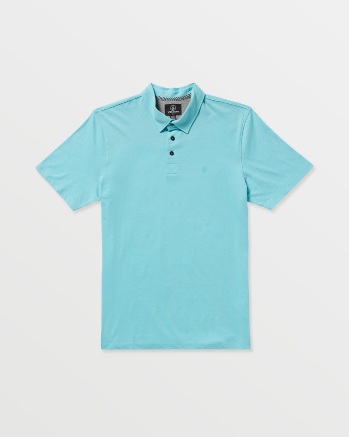 Men's Wowzer Polo Short Sleeve Shirt-Poolside-Volcom
