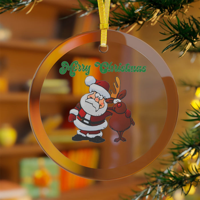 'Merry Christmas' Glass Ornaments - 314 Originals