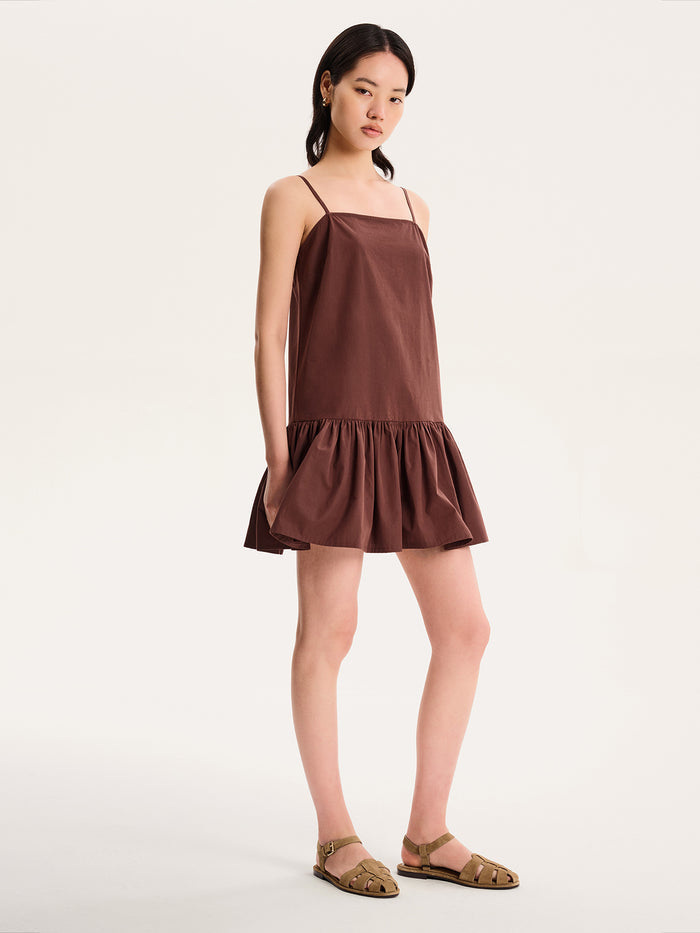 Meryl Dress in Chocolate