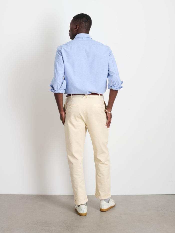 Mill Shirt In Paper Poplin In Blue