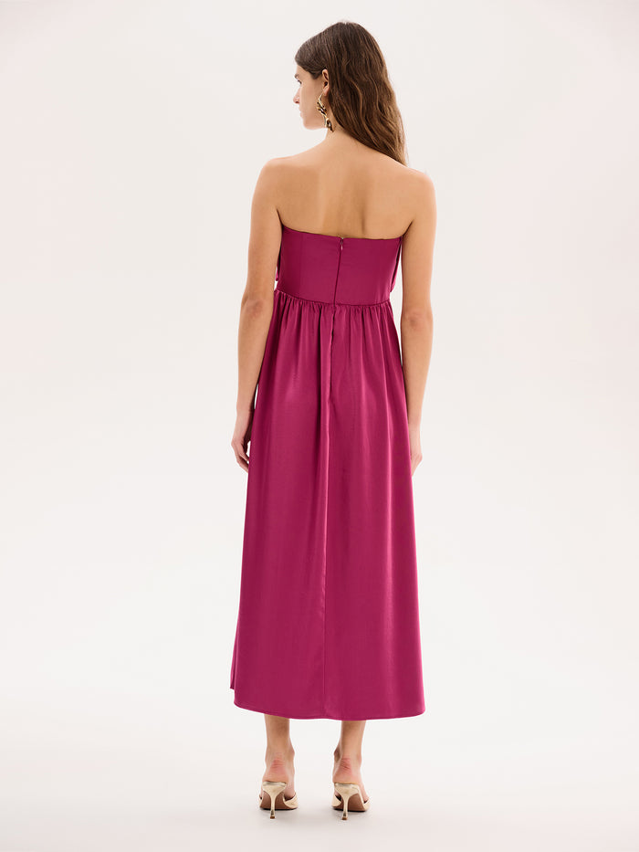 Millie Dress in Magenta