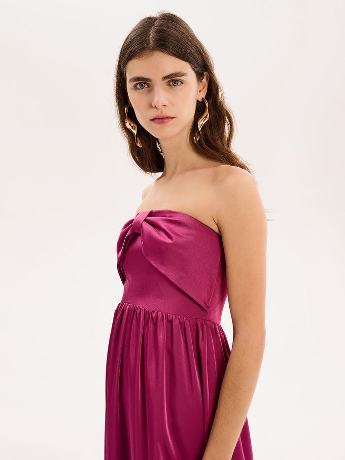 Millie Dress in Magenta