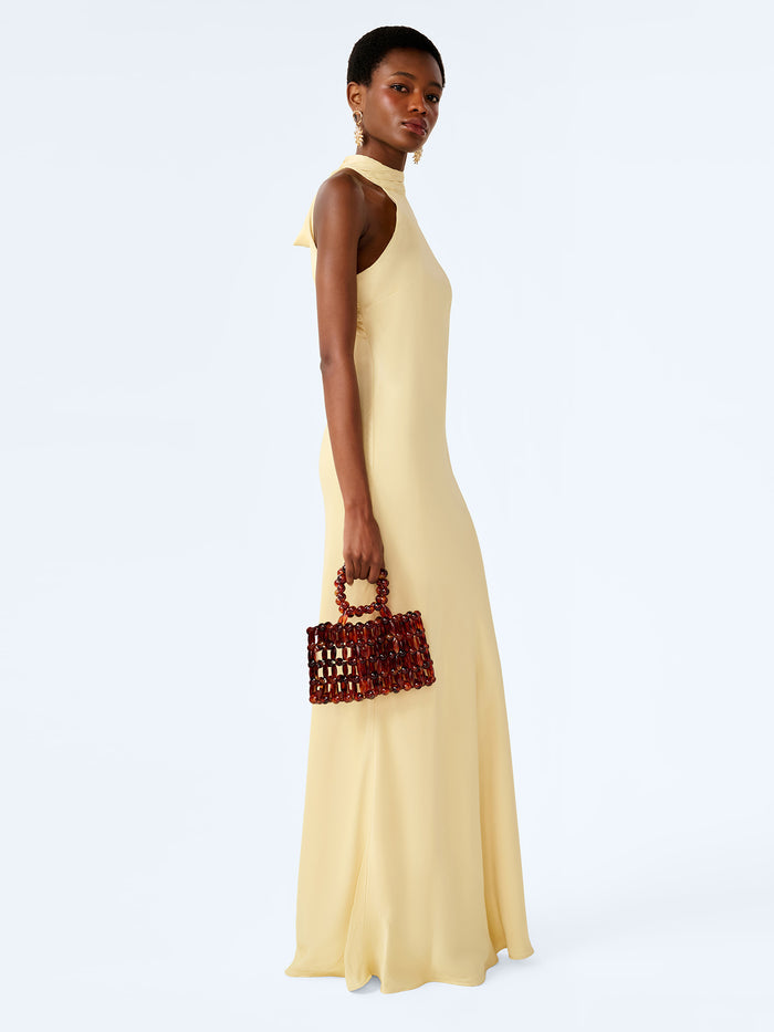 Milos Dress in Double Cream