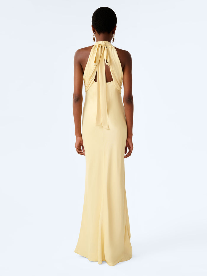 Milos Dress in Double Cream