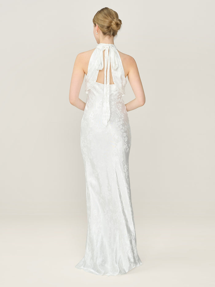 Milos Dress in Ivory