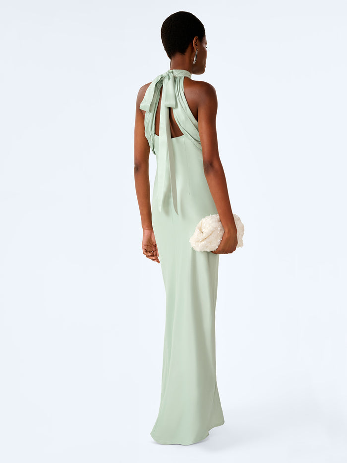 Milos Dress in Sage