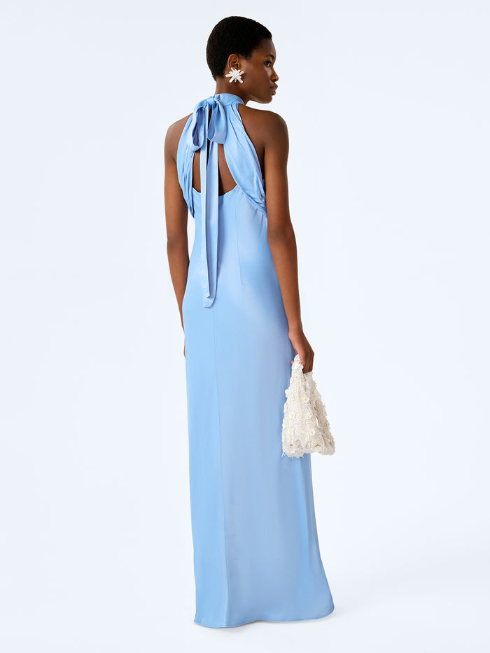 Milos Dress in Vista Blue