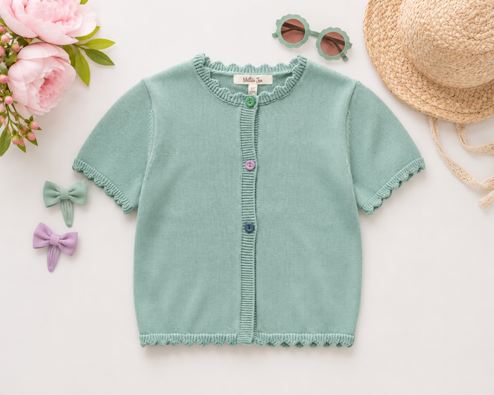 Minty Sprout Cardigan