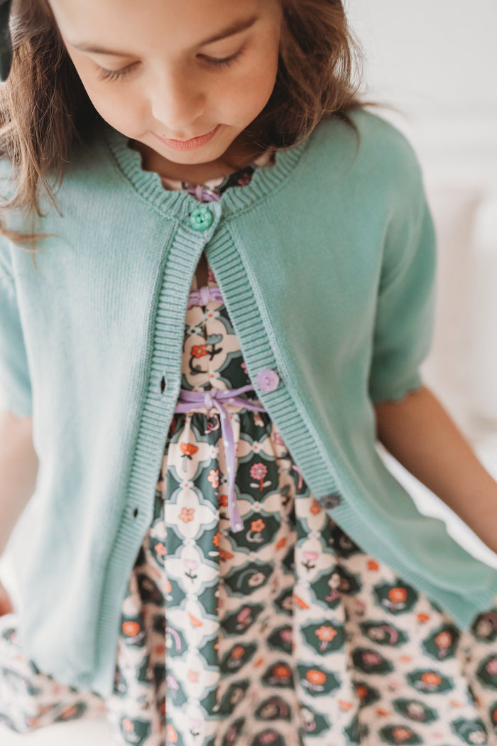 Minty Sprout Cardigan