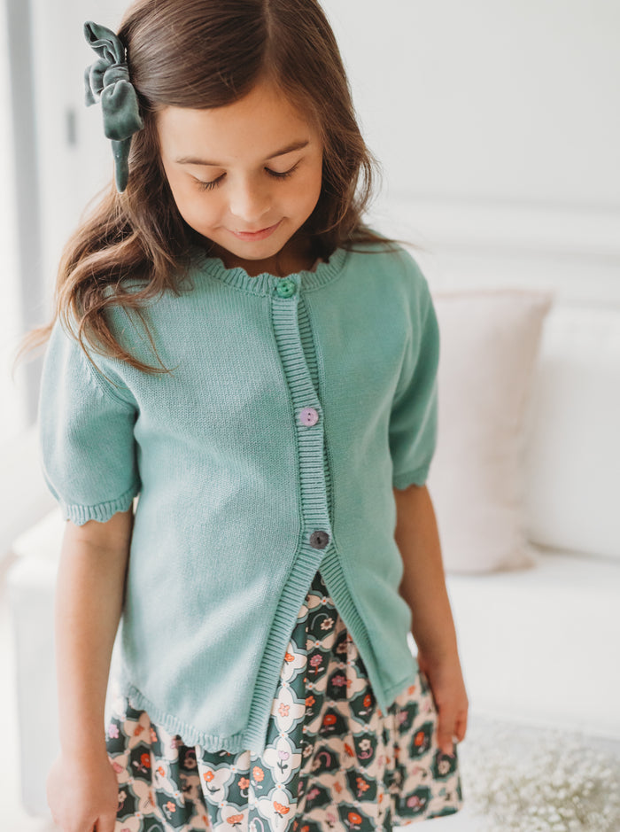 Minty Sprout Cardigan