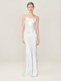 Mira Jacquard Dress in Ivory