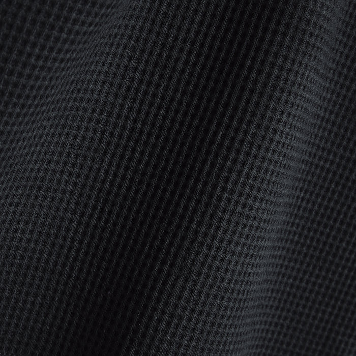 Modal Cloud Waffle Cargo Pant - Black Beauty