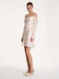 Monique Mini Dress in Ivory