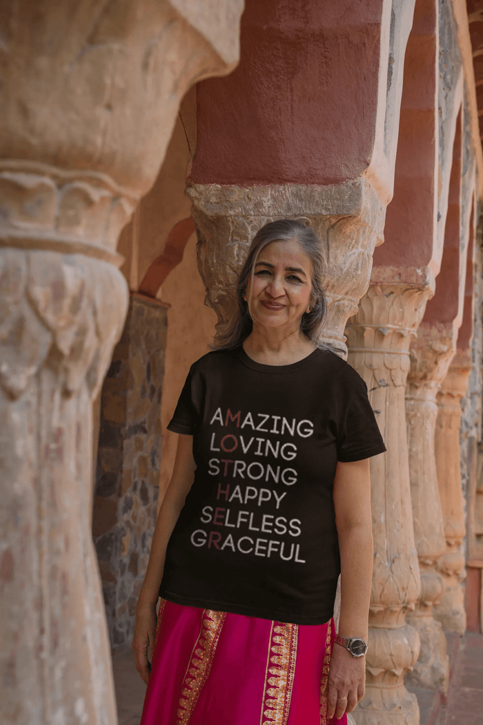 Mother Acrostic T-Shirt – Amazing Loving Strong Happy Selfless Graceful (Mother) - 314 Originals