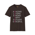 Mother Acrostic T-Shirt – Amazing Loving Strong Happy Selfless Graceful (Mother) - 314 Originals