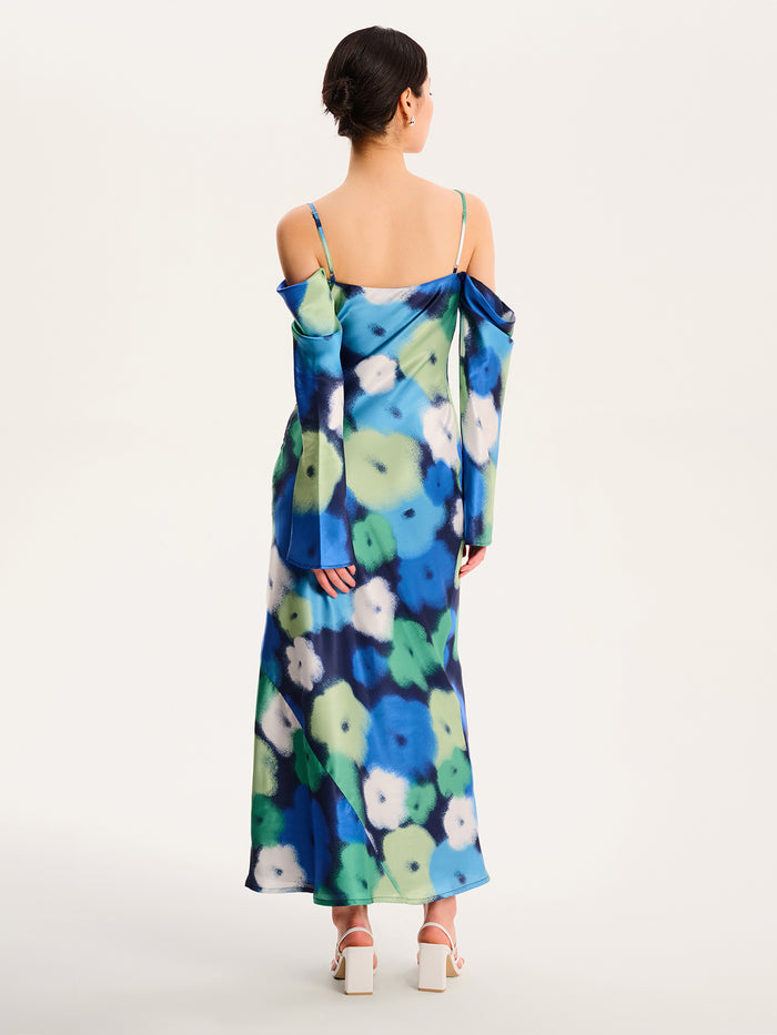 Munique Dress in Spray Floral
