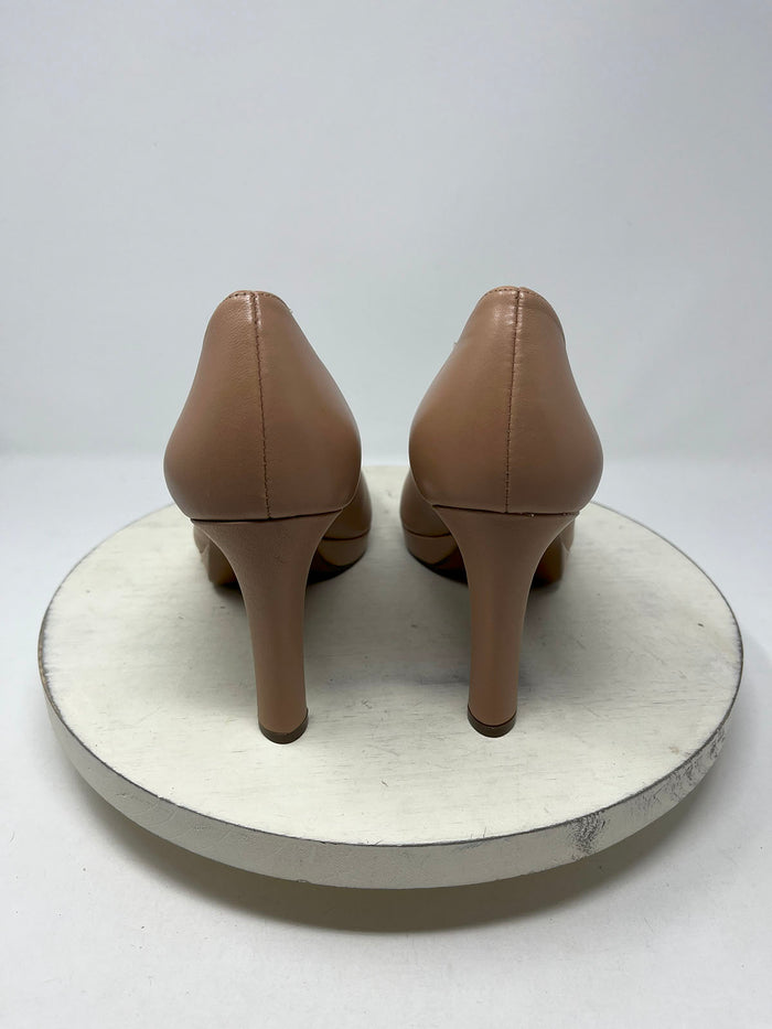 Naturalizer Size 9N Beige Gingersnap Heels NWOB