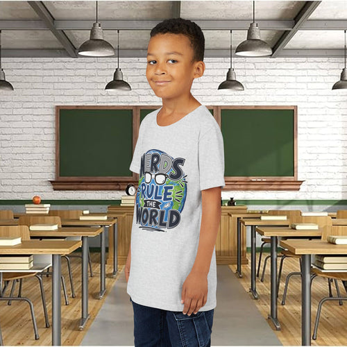 "Nerds Rule the World" Graphic Youth Tee Shirt - 314 Originals