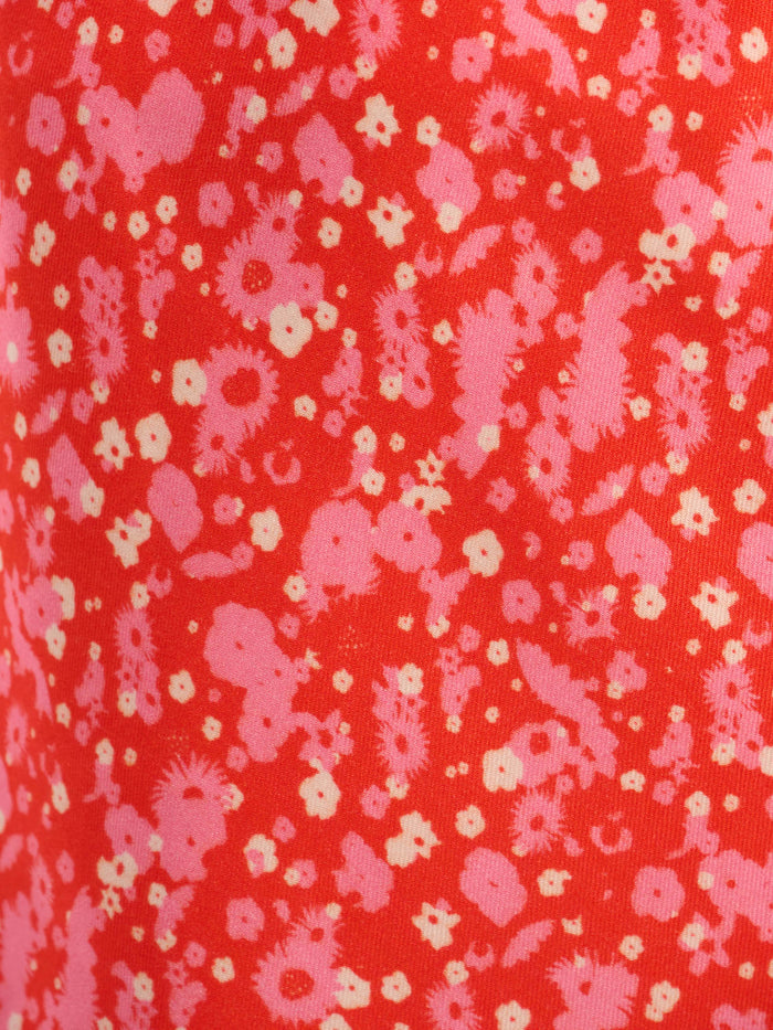 Nessa Floral Drawcord Mini Skirt