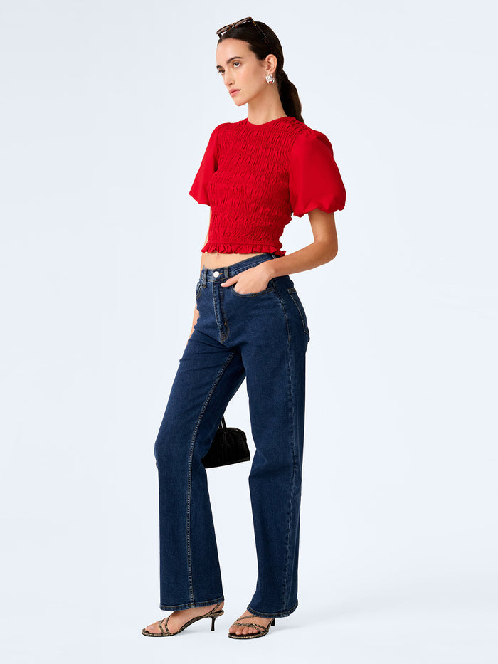 Nicolla Top in Barbados Cherry