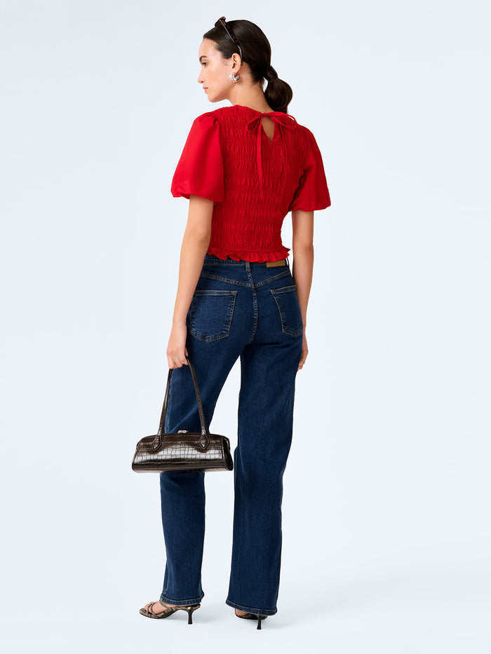 Nicolla Top in Barbados Cherry