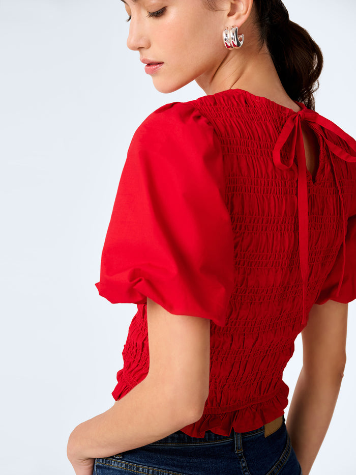 Nicolla Top in Barbados Cherry