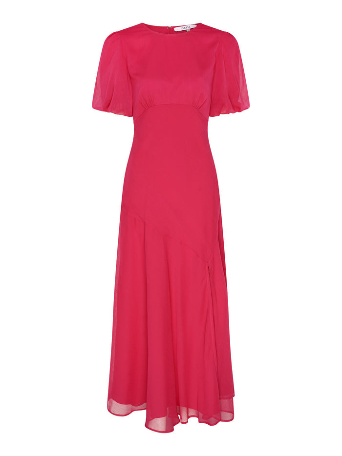 Nola Dress  in Magenta